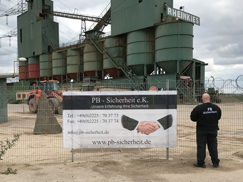Baustellenbewachung
